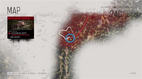 Infestation Nest Locations 